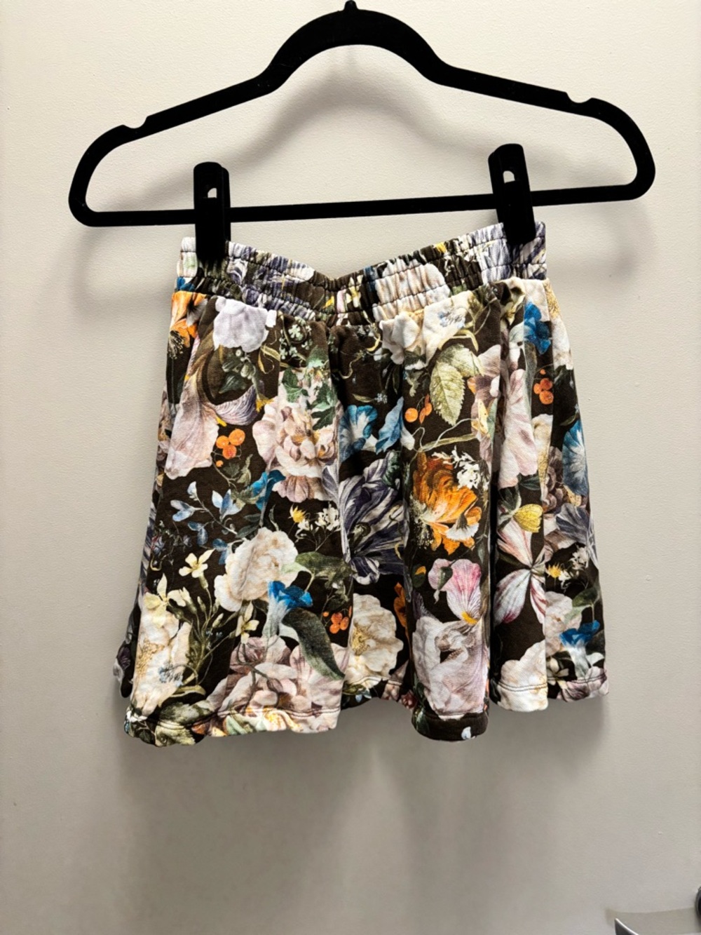 Molo Brown Floral-Print Mini Skirt View 2
